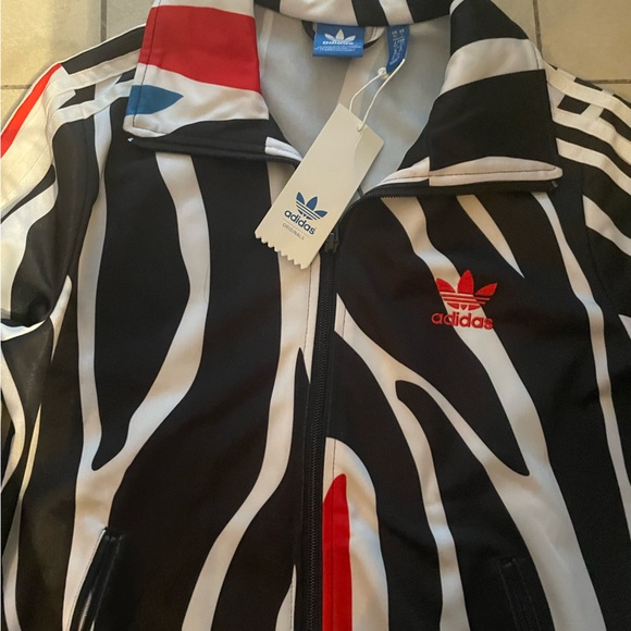 Adidas Zebra Track Jacket - Picture 3 of 6
